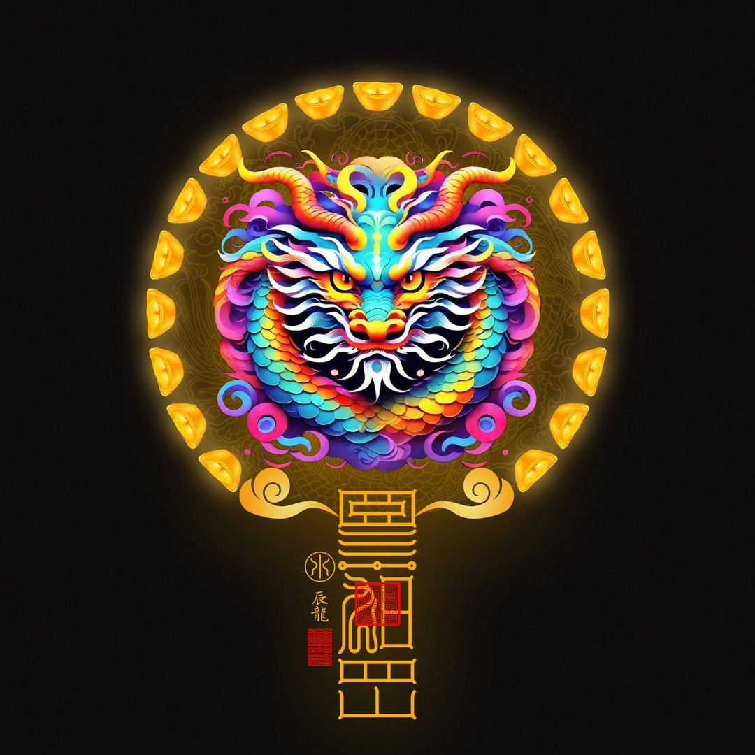 生肖龙The Imperial Dragon Totem - Zodiac Art of Supreme Power, Success & Divine Favor