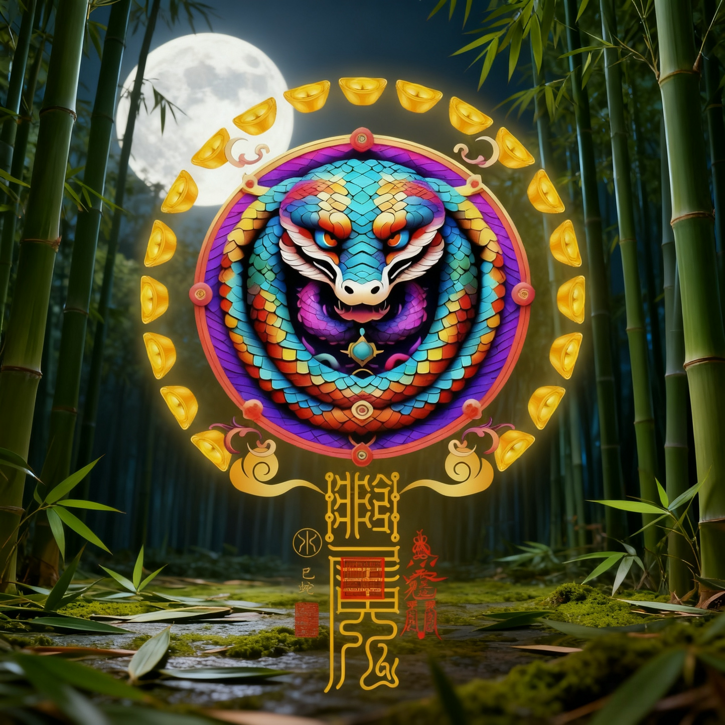 生肖蛇The Abyssal Wisdom Snake Totem - Zodiac Art of Intuition, Strategy & Metamorphosis