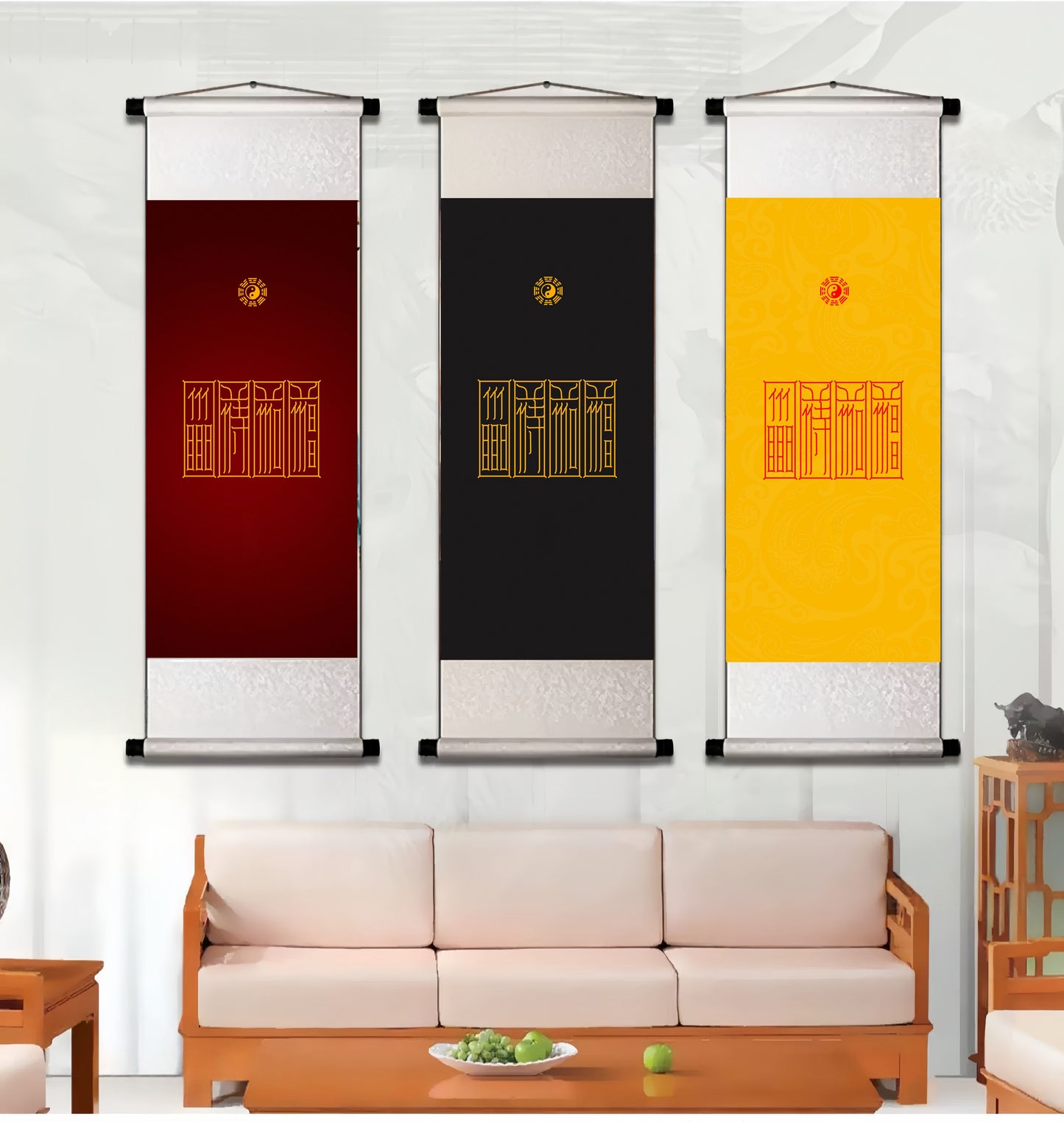 求官符Fourfold Path to Career Ascension Scroll Set: Establish, Showcase, Advance & Secure