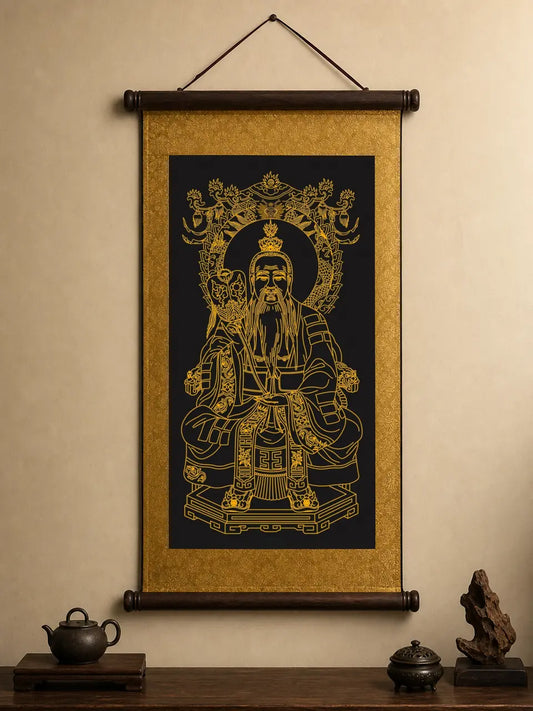 太上老君圣像|智慧修持神像挂画