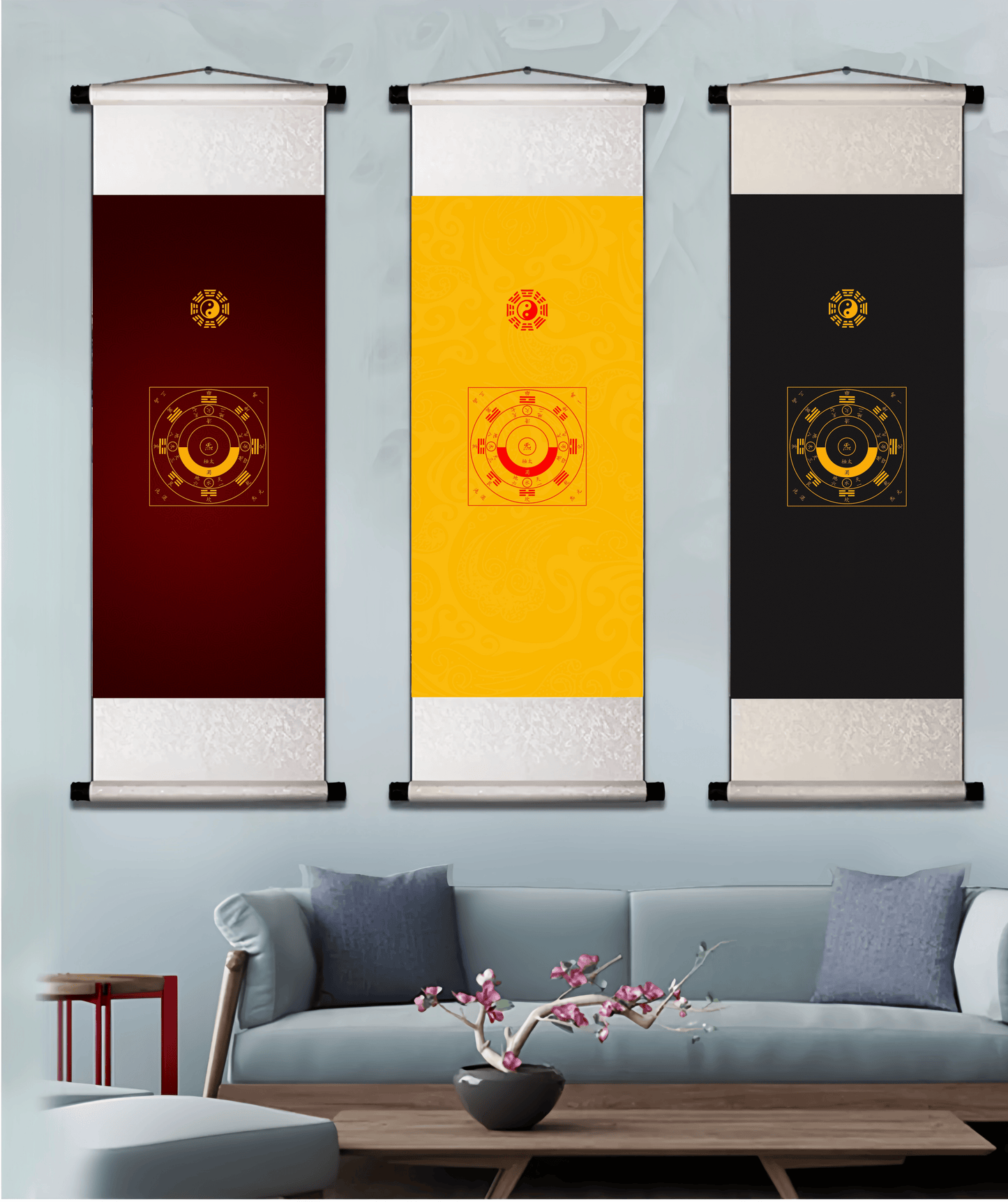 道妙恍惚图Taoist Cosmos Genesis Diagram - Chart of Energy, Symbols & the Ineffable Dao