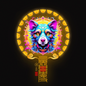 生肖狗The Loyal Guardian Dog Totem - Zodiac Art of Protection, Fidelity & Auspicious Watch