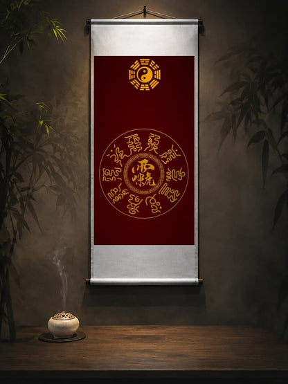 雷祖尊讳·玉枢十字天经图｜雷法护正功能图