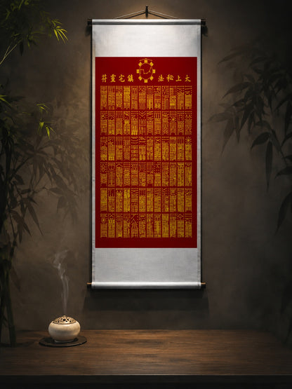 Tai Shang Secret Law 72 Home-Sealing Talisman | Daoist Canon 72-Law Protective Talisman