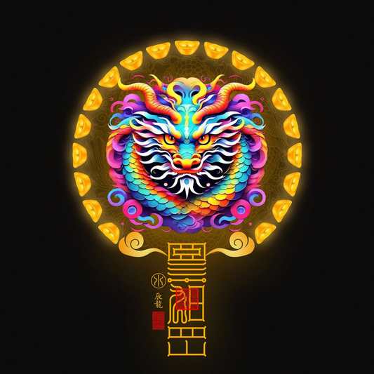 生肖龙The Imperial Dragon Totem - Zodiac Art of Supreme Power, Success & Divine Favor