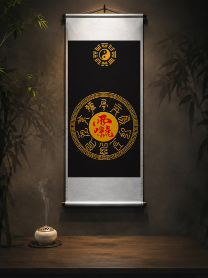 雷祖尊讳·玉枢十字天经图｜雷法护正功能图
