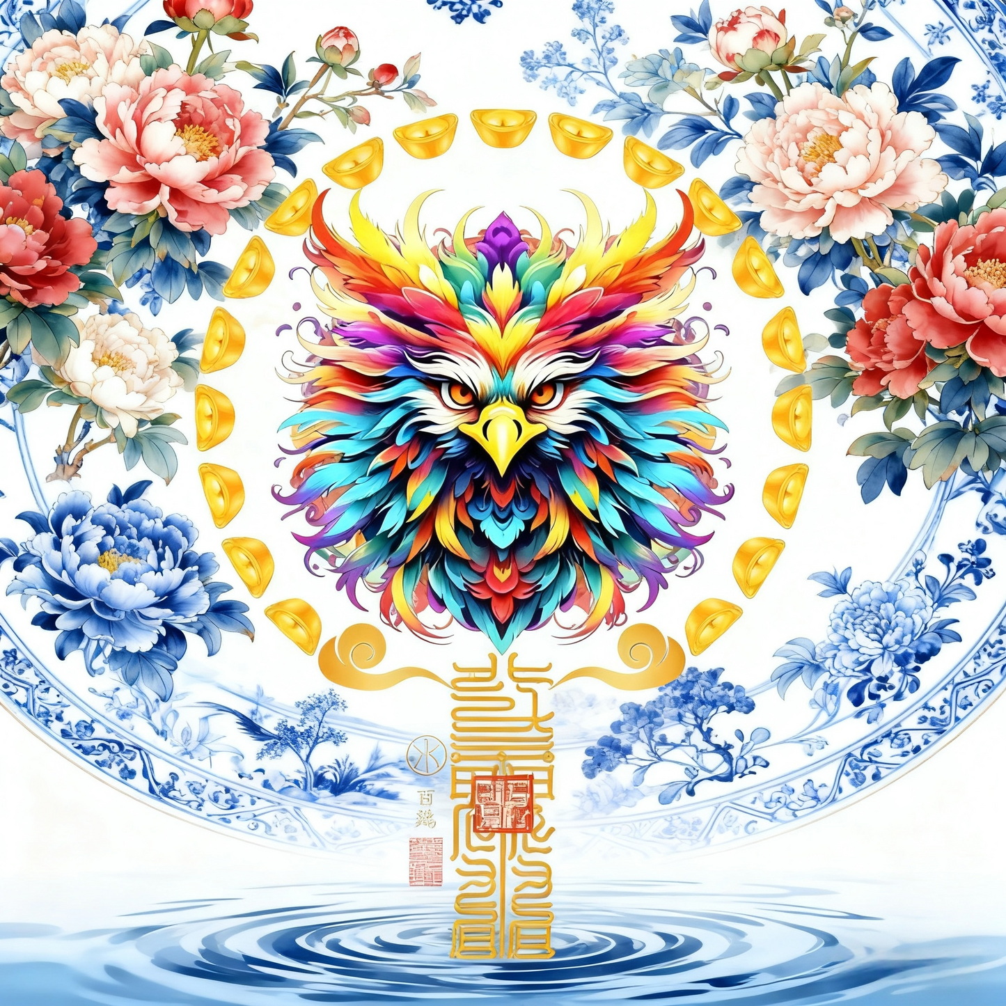 生肖鸡The Faithful Dawn Herald Rooster Totem - Zodiac Art of Discipline, Honesty & New Beginnings