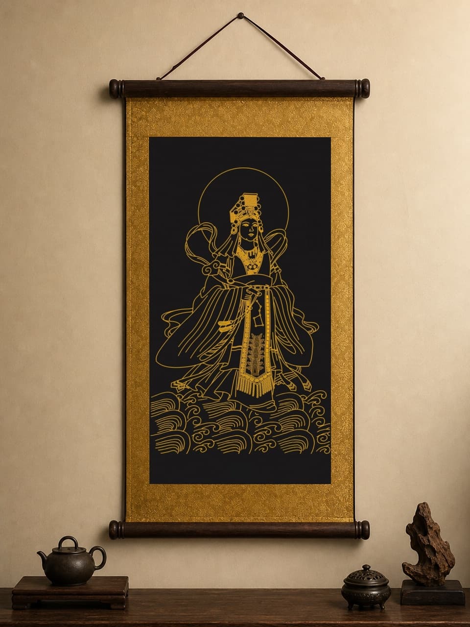 媽祖聖像｜出行守護神像掛畫