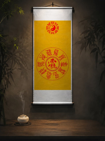 雷祖尊讳·玉枢十字天经图｜雷法护正功能图