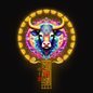 生肖牛The Steadfast Ox Totem - Zodiac Art of Strength & Prosperous Foundation