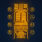 出入利行符Smooth Passage Talisman - For Safe Travel & Favorable Journeys