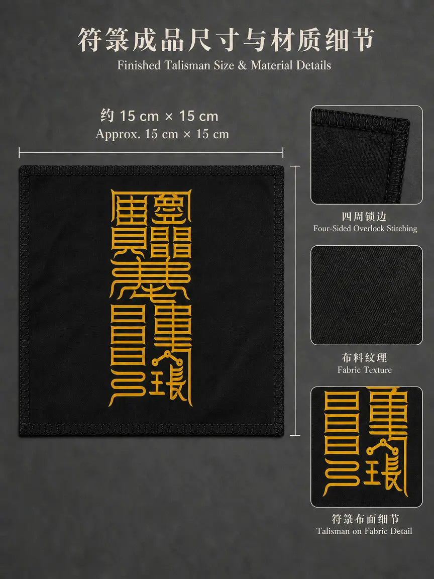 家中进财符｜家宅招财符箓
