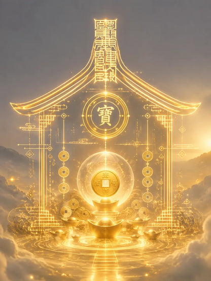 家中进财符｜家宅招财符箓