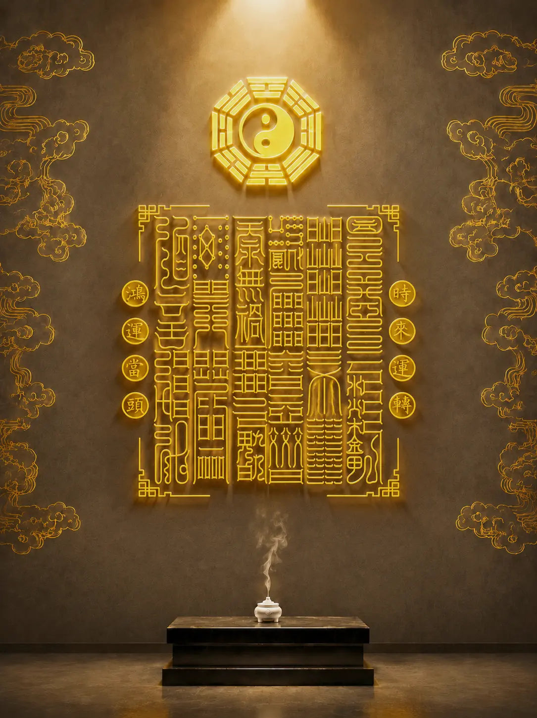 鸿运当头 时来运转符组｜好运转机符箓套组