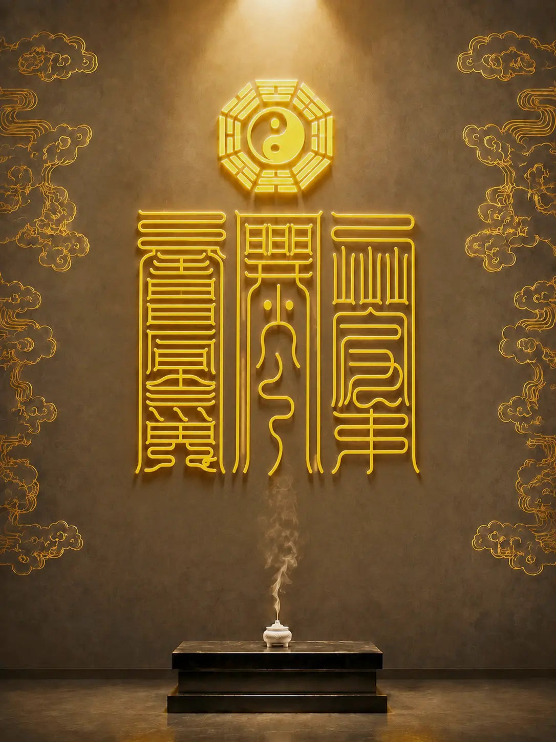 鎮伏心邪辟百邪符組｜內外鎮護淨化符籙套組
