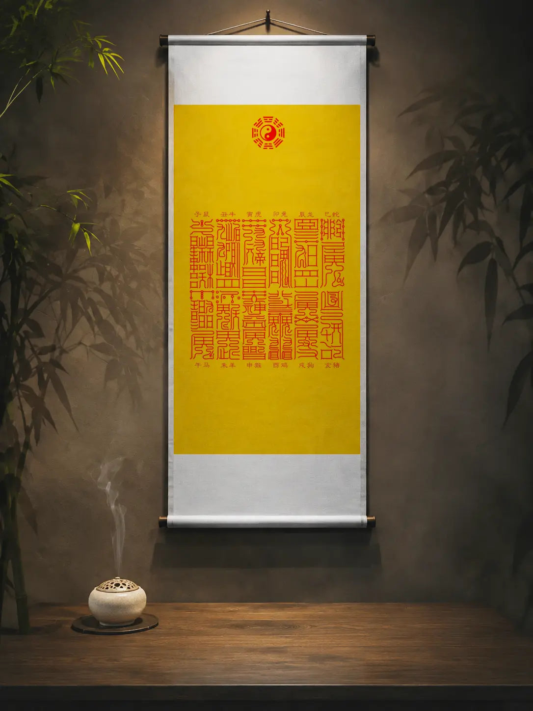 Chinese Zodiac Corresponding to the Twenty-Eight Mansions Talismans | Zodiac Guardian Talisman Set