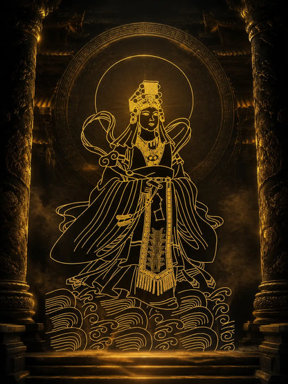 媽祖聖像｜出行守護神像掛畫