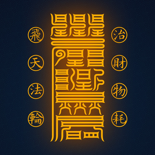 治理财耗Tame Financial Leaks Talisman - Curb Waste & Strengthen Wealth Energy