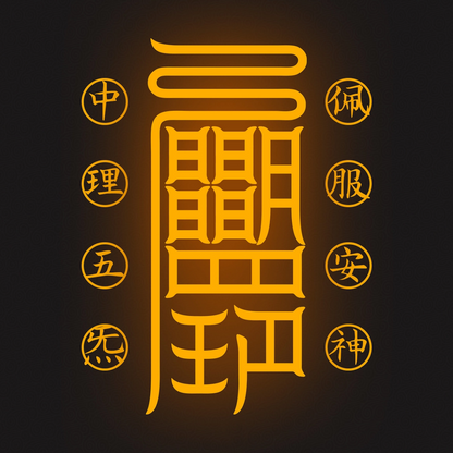 安神符Serene Spirit Talisman - For Deep Calm & Mental Tranquility