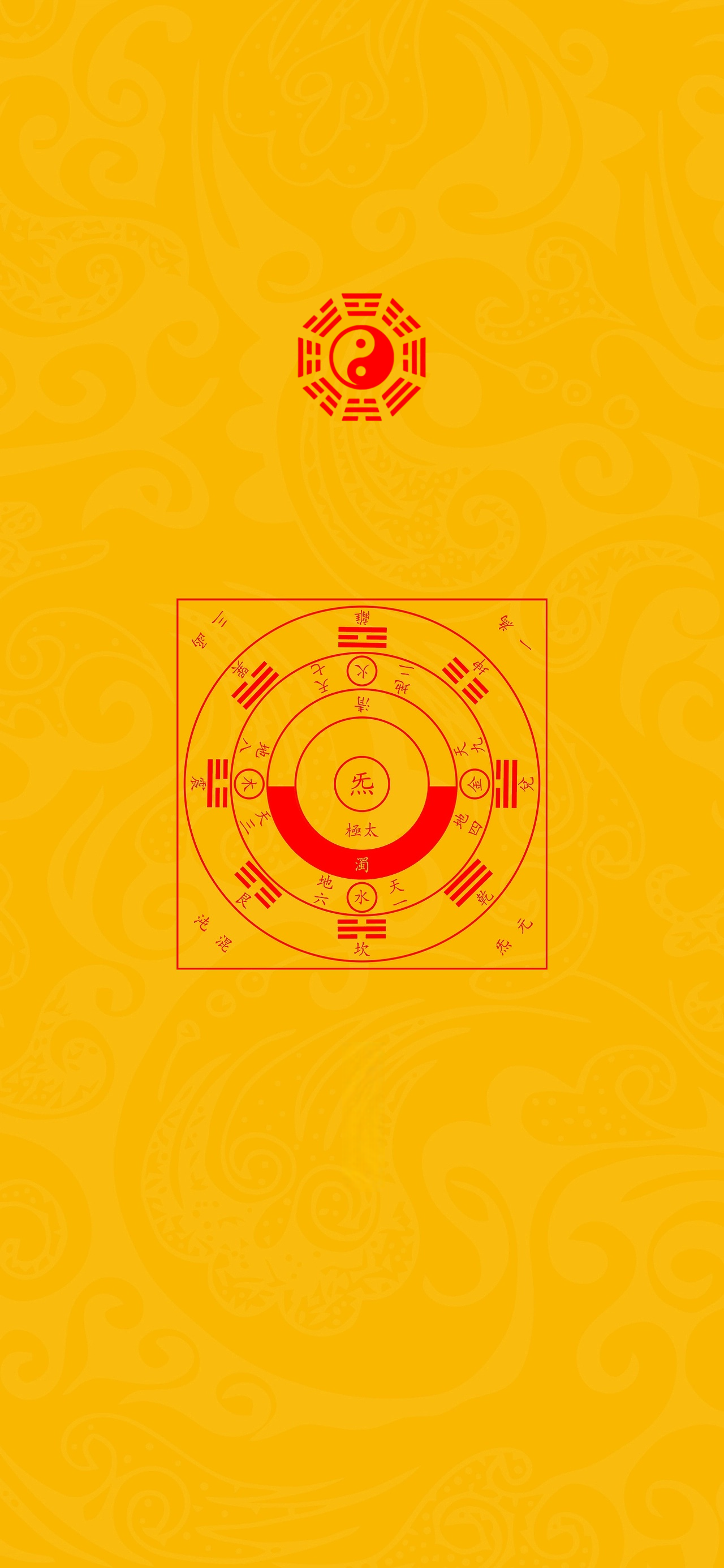 道妙恍惚图Taoist Cosmos Genesis Diagram - Chart of Energy, Symbols & the Ineffable Dao